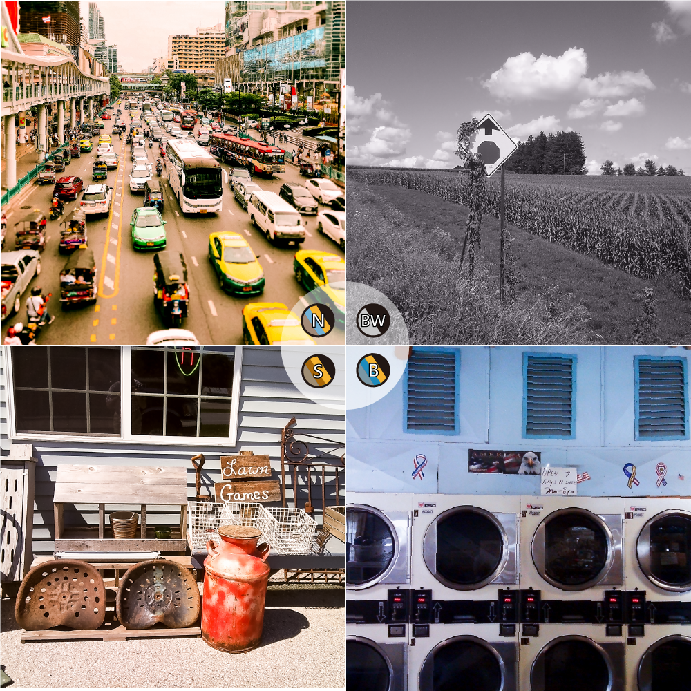 Pack de cartes filtres - 4 cartes