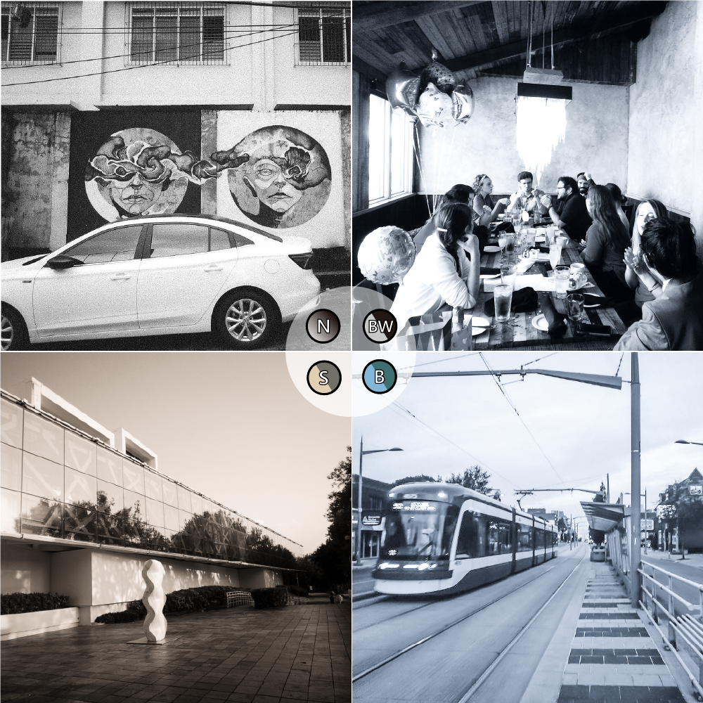 Pack de cartes filtres - 4 cartes