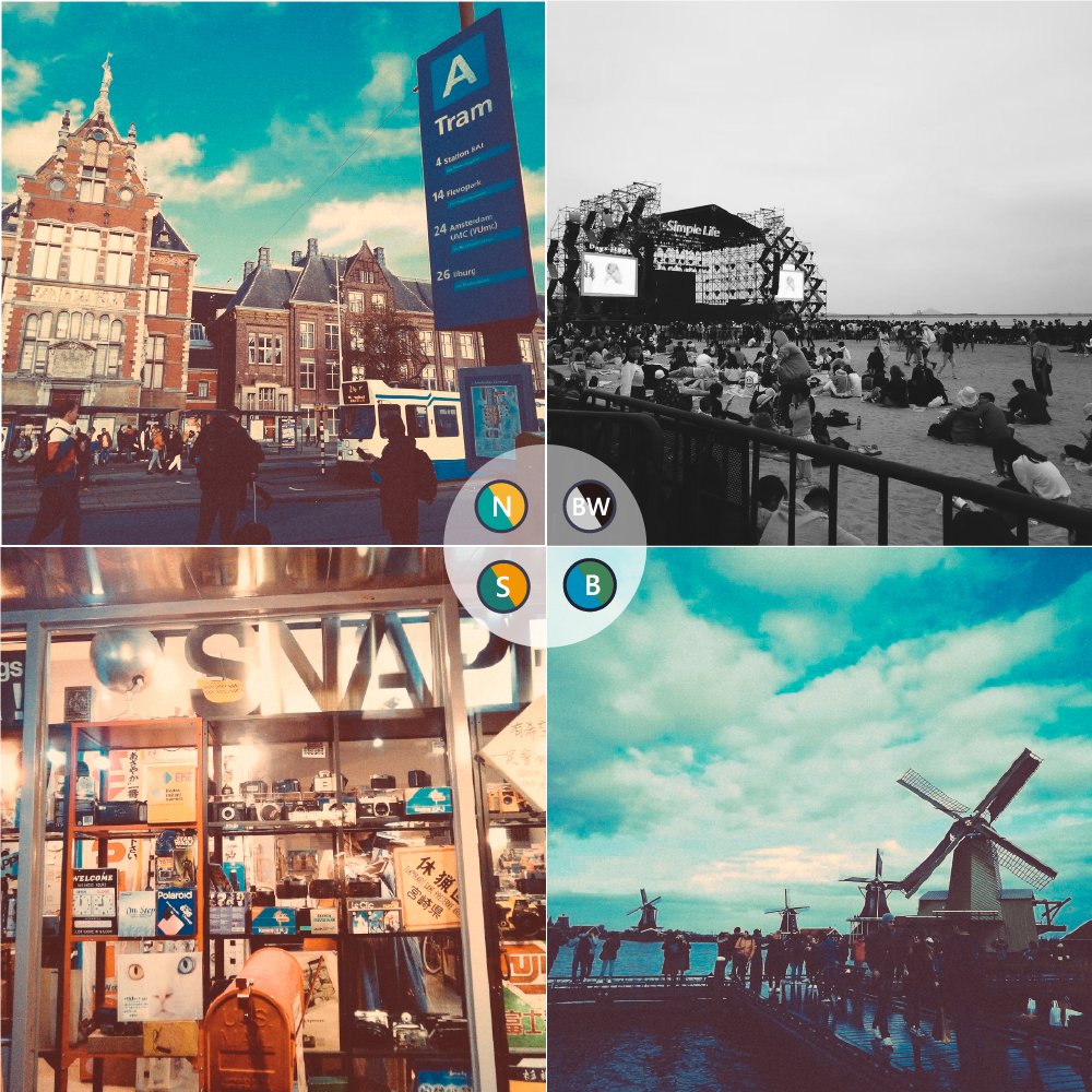 Pack de cartes filtres - 4 cartes