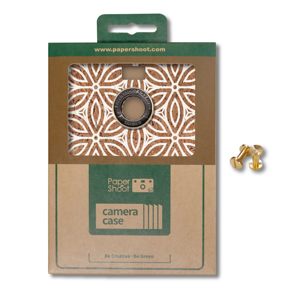 Coque en liège - Treillis de briques