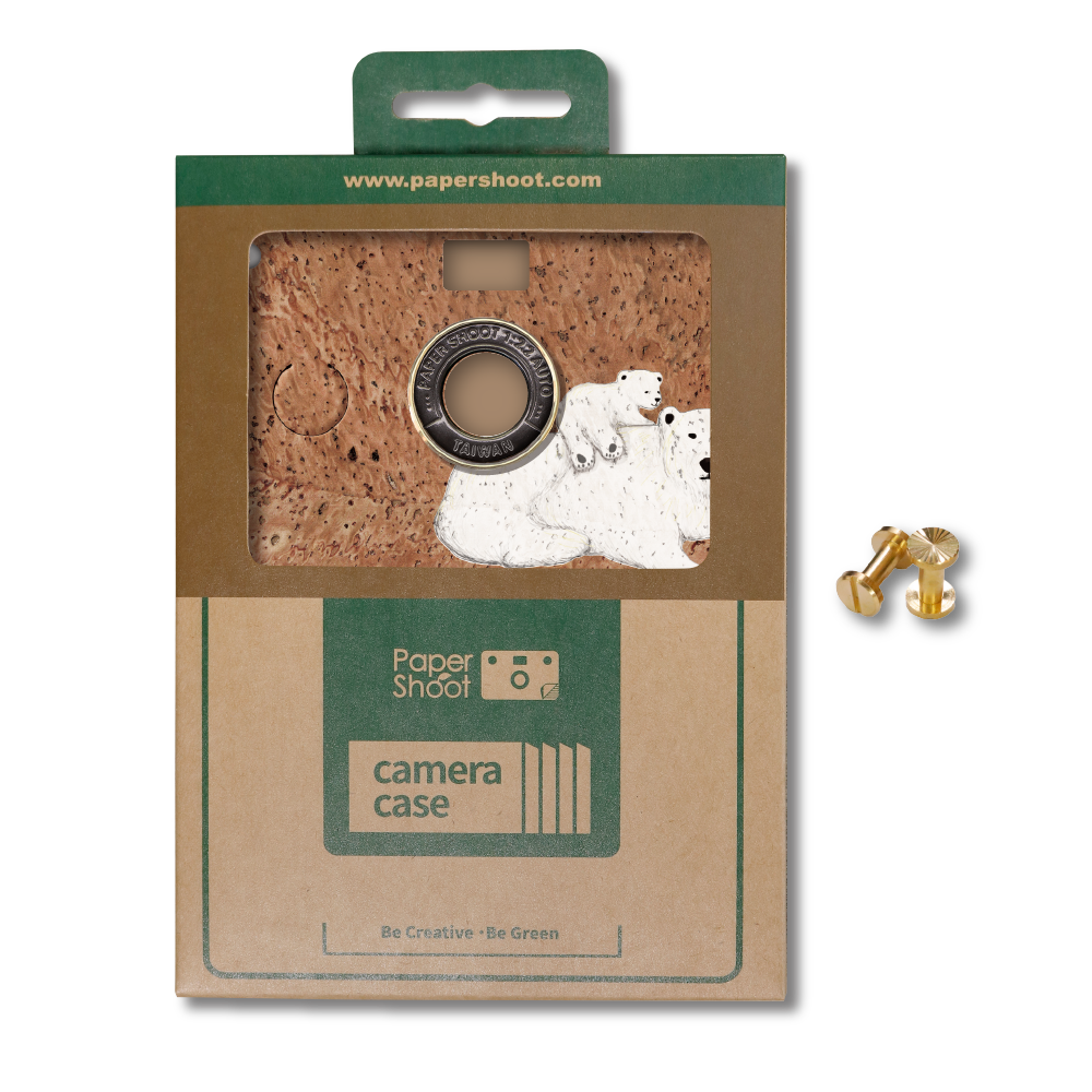 Coque en liège - Ours polaire