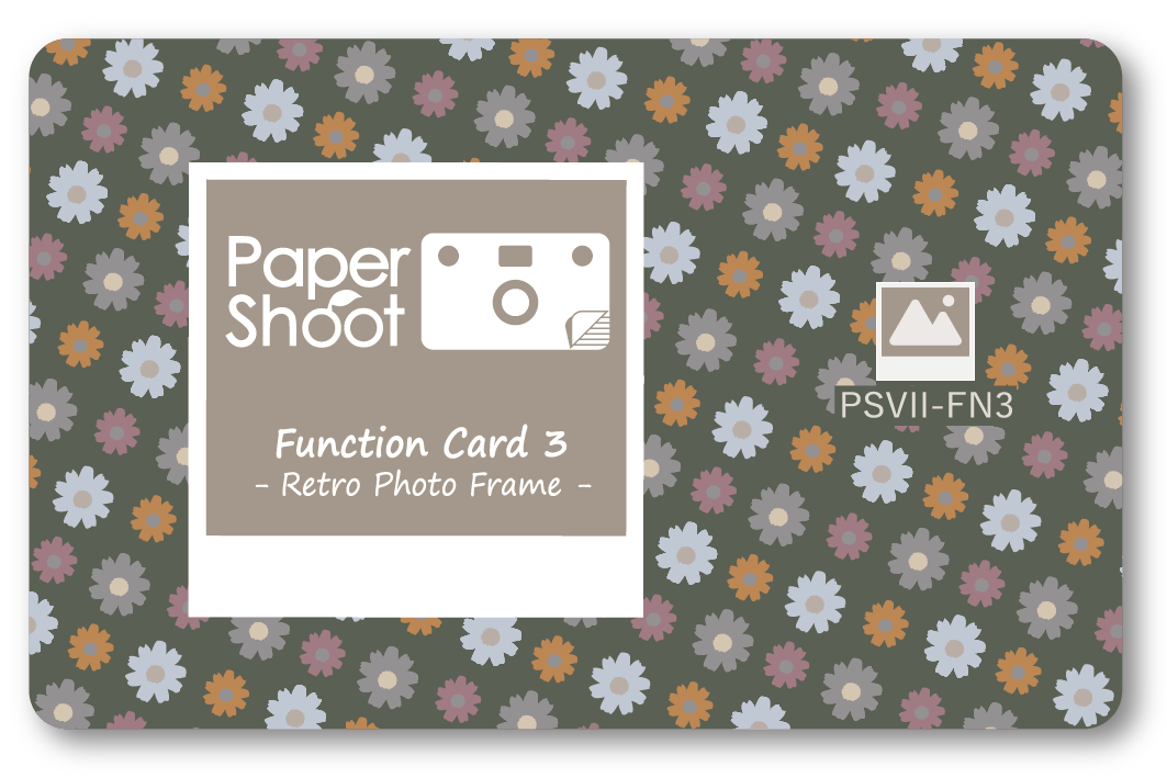 Carte d'effet - Cadre photo rétro