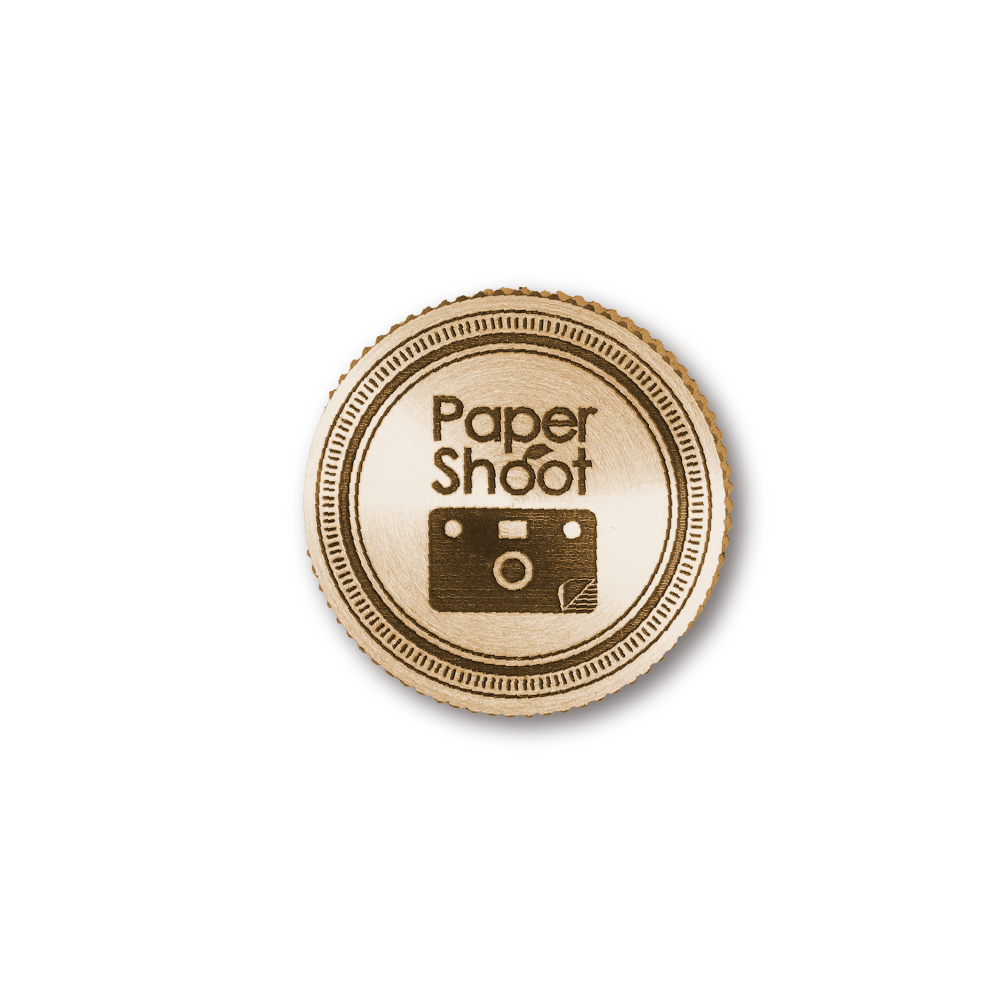 Capuchon d'objectif à vis - Logo PaperShoot