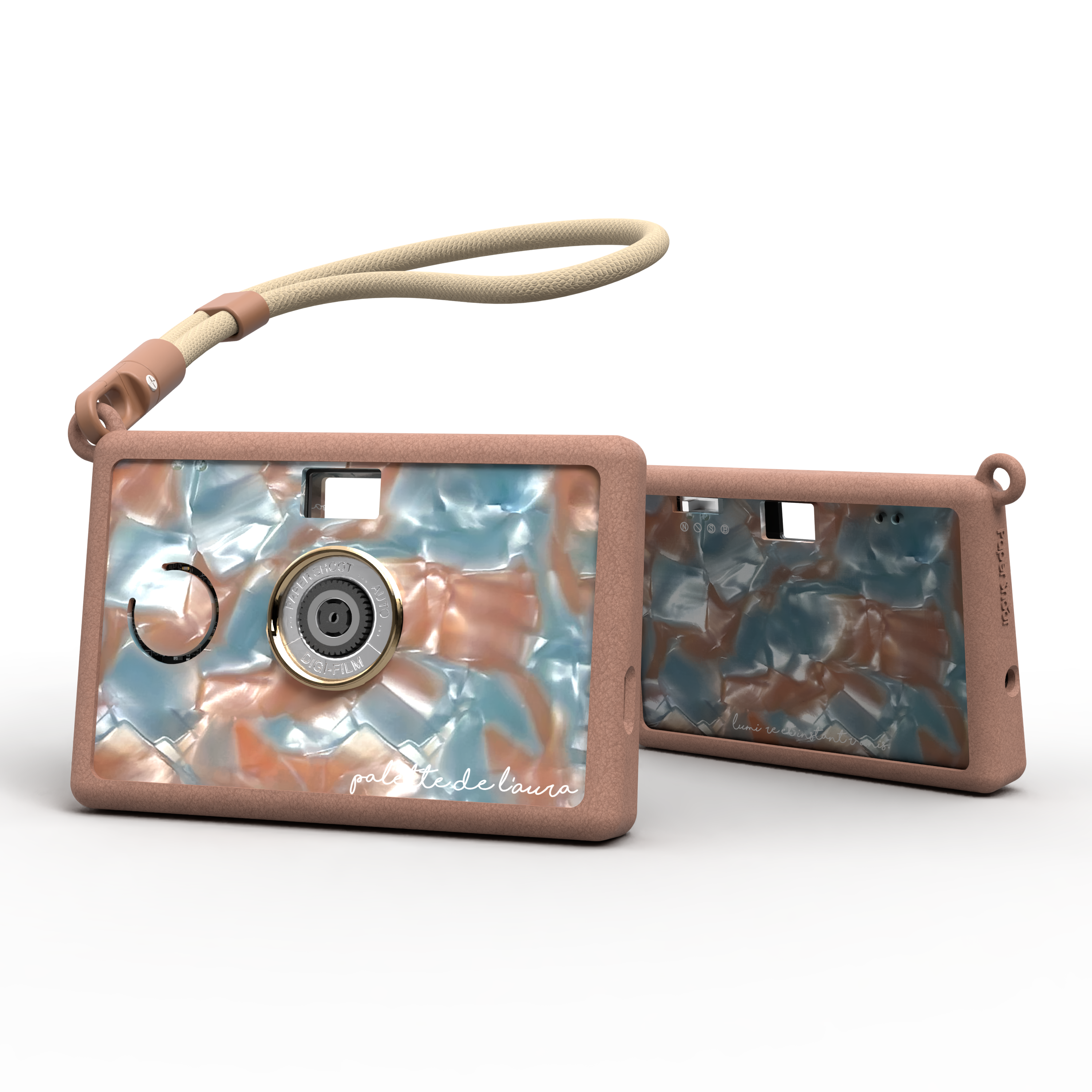 Set appareil photo (coque incluse) - Aura Palette - Sunrise Sorbet