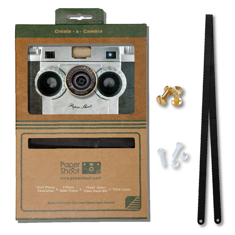 Set appareil photo (coque incluse) - Vintage - 1953R