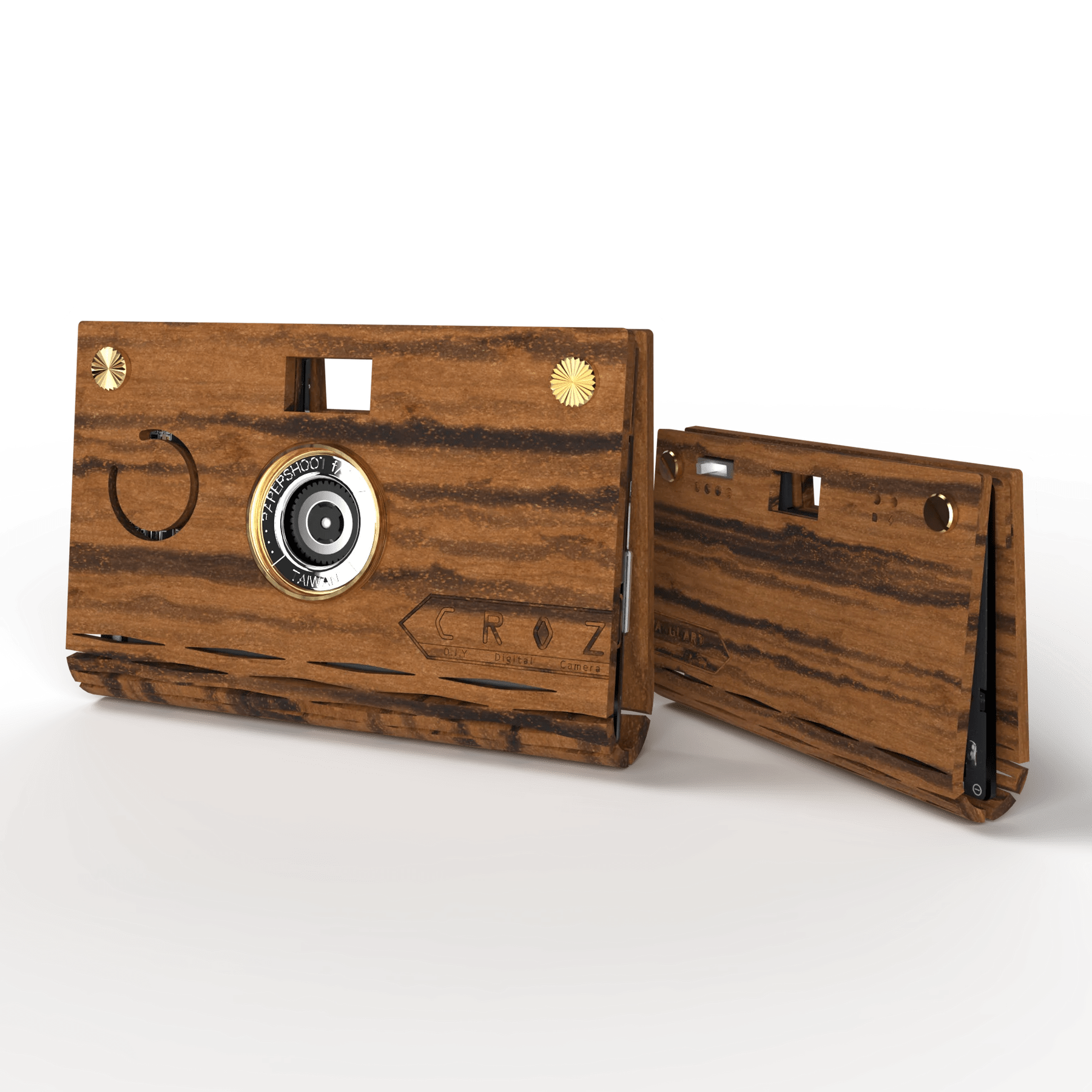 Paper Shoot カメラと付属品セット Camera Bundle - CROZ - Rosewood | Paper Shoot Europe