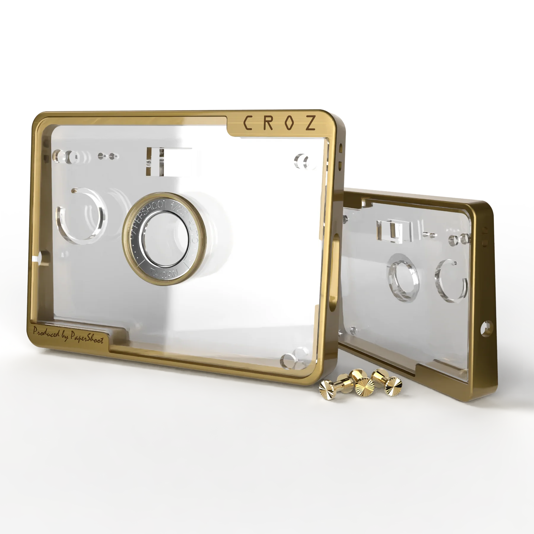 Coque transparente avec cadre - CROZ - Vintage