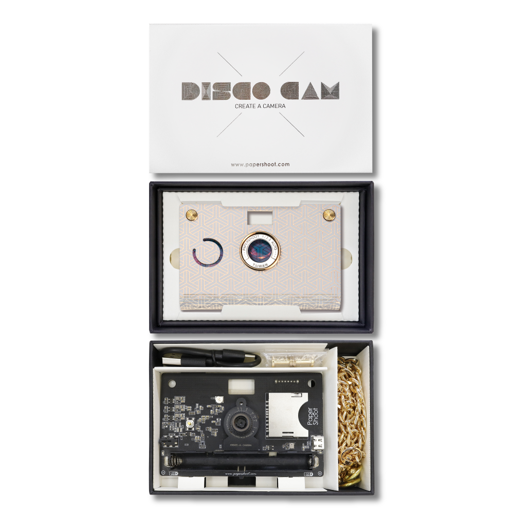 Coffret appareil photo - DISCO - Blanc