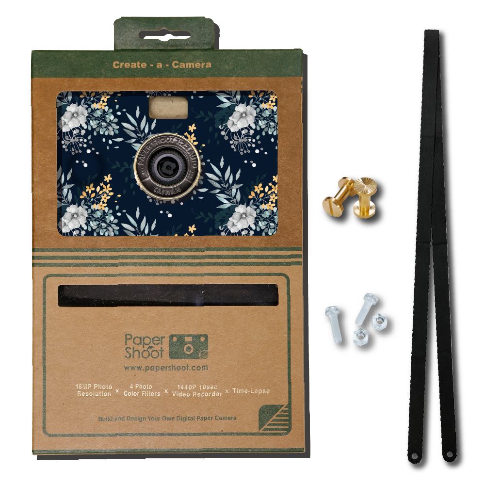 Set appareil photo (coque incluse) - Fleurs d'été - Calme