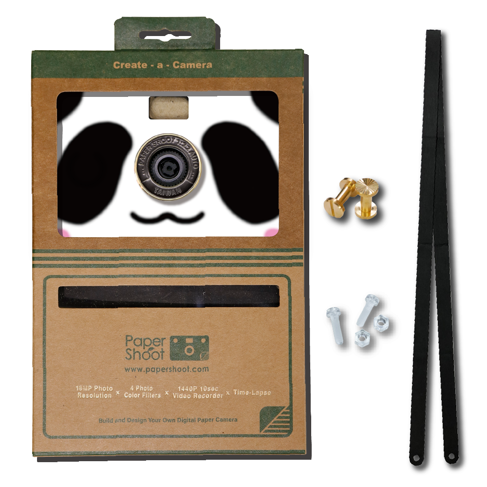 Set appareil photo (coque incluse) - Taiwan Designers - Panda