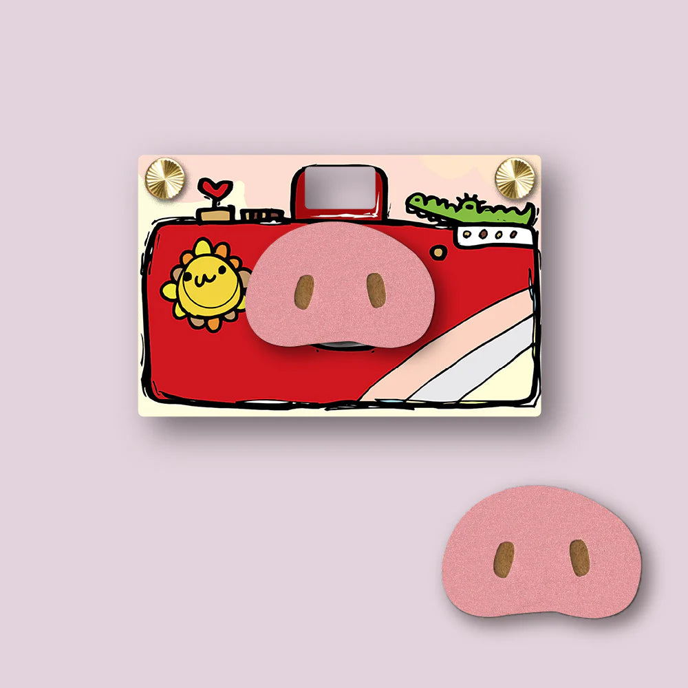 Magnetic Lens Cap - Pig Nose