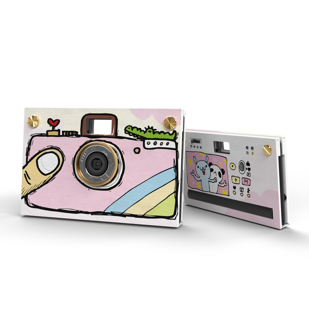 Set appareil photo (coque incluse) - Dessins - ROSE