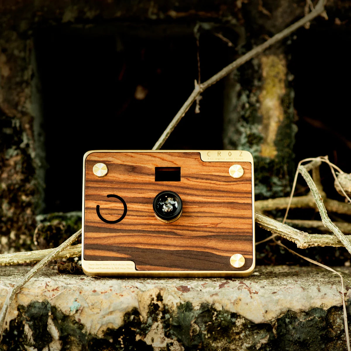 Coque en bois avec cadre - CROZ - Vintage
